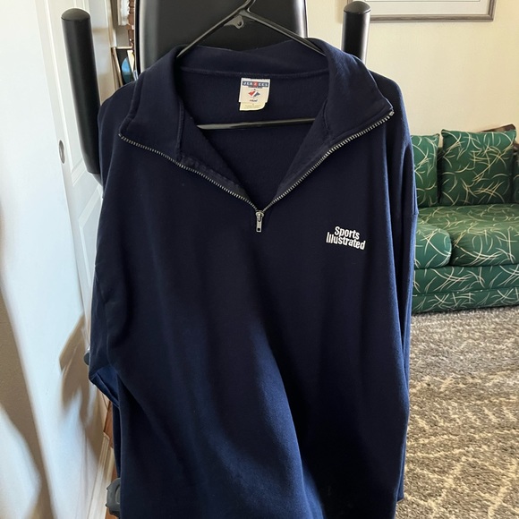 Other - Sports Illustrated fleece zip sweatshirt. Never been worn.